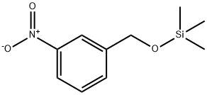 Silane, trimethyl[(3-nitrophenyl)methoxy]- 结构式