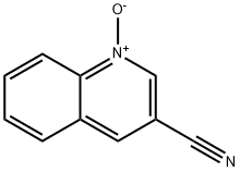 3-氰基喹啉氮氧化物 结构式