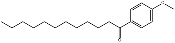 4'-METHOXYDODECANOPHENONE 结构式