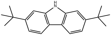 2.7-二叔丁基-9H-咔唑 结构式