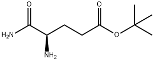 (R)-4,5-二氨基-5-氧代戊酸叔丁酯 结构式