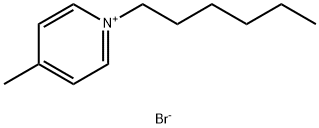 溴化 N-己基 -4-甲基吡啶 结构式