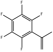 ALPHA-METHYL-2,3,4,5,6-PENTAFLUOROSTYRENE 结构式