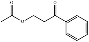 3-氧代-3-苯基丙基 乙酸酯 结构式