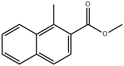 1-甲基-2-萘甲酸甲酯 结构式