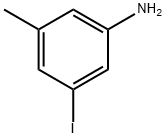 3-碘-5-甲基苯胺 结构式