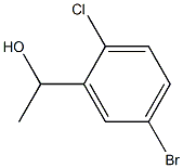 1-(5-bromo-2-chlorophenyl)ethanol 结构式