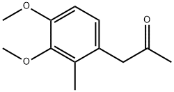 1-(3,4-二甲氧基-2-甲基苯基)丙-2-酮 结构式