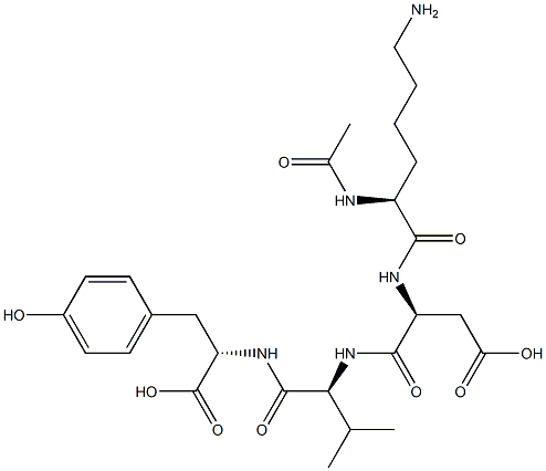 乙酰基四肽-2 结构式