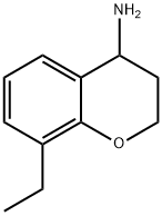 8-乙基色满-4-胺 结构式