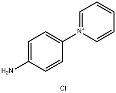 1-(4-氨基苯基)吡啶-1-鎓氯化物 结构式