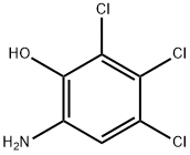 6-AMINO-2,3,4-TRICHLOROPHENOL 结构式