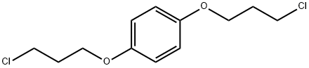 1,4-双(3-氯丙氧基)苯 结构式