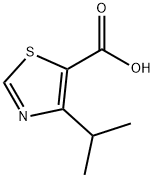 4-Isopropylthiazole-5-carboxylic acid 结构式