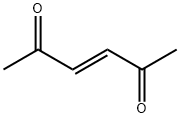 反式-3-烯-2,5-己二酮 结构式