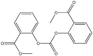 二[2-(甲氧基羰基)苯基]碳酸酯 结构式
