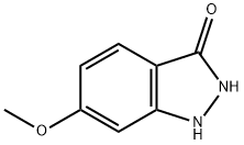 6-甲氧基-1H-吲唑-3-醇 结构式