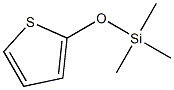 Silane, trimethyl(2-thienyloxy)- 结构式
