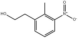 2-(2-甲基-3-硝基苯基)乙-1-醇 结构式