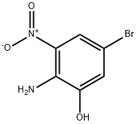 2-AMINO-5-BROMO-3-NITROPHENOL 结构式