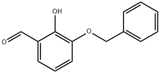 3-(benzyloxy)-2-hydroxybenzaldehyde 结构式