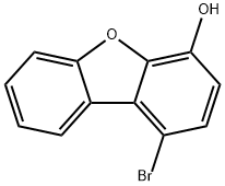 1-溴二苯并呋喃-4-醇 结构式
