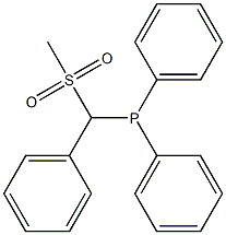 ((Methylsulfinyl)(phenyl)methyl)diphenylphosphine oxide 结构式