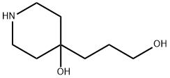 4-羟基-4哌啶丙醇 结构式