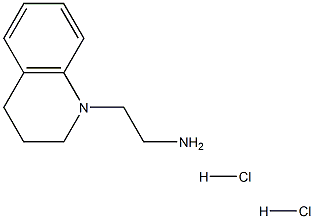 2-(1-(3,4-二氢-喹啉))乙胺盐酸盐 结构式
