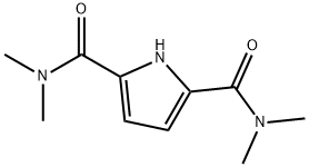 (5-((二甲基氨基)甲基)-1H-吡咯-2-基)-N,N-二甲基甲胺 结构式