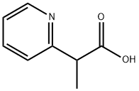 2-(PYRIDIN-2-YL)PROPANOIC ACID 结构式