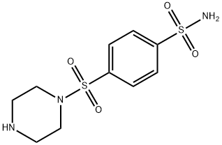 4-(1-piperazinylsulfonyl)benzenesulfonamide 结构式