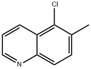 5-chloro-6-methylquinoline 结构式