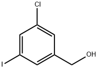 3-氯-5-碘苯甲醇 结构式