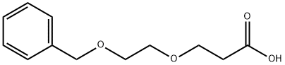 3-[2-(Benzyloxy)ethoxy]propanoic acid 结构式