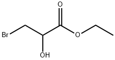 3-溴-2-羟基丙酸乙酯 结构式