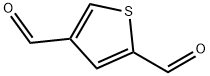 噻吩-2,4-二甲醛 结构式