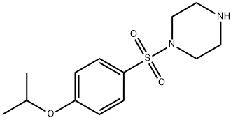 1-[[4-(1-methylethoxy)phenyl]sulfonyl]Piperazine 结构式