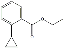 2-环丙基苯甲酸乙酯 结构式