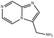咪唑并[1,2-A]吡嗪-3-基甲胺 结构式