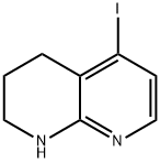 5-碘-1,2,3,4-四氢-1,8-萘啶 结构式