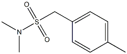 N,N- 二甲基 -1-(对甲苯基)甲基磺酰胺 结构式
