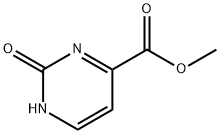 2-氧代-1,2-二氢嘧啶-4-羧酸甲酯 结构式