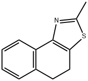 2-methyl-4,5-dihydronaphtho[1,2-d][1,3]thiazole 结构式