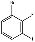 1-溴-2-氟-3-碘苯 结构式
