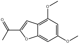 1-(4,6-dimethoxy-2-benzofuranyl)ethanone 结构式