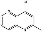 2-甲基-1,5-萘啶-4-醇 结构式