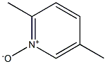 2,5-二甲基-吡啶氮氧化物 结构式