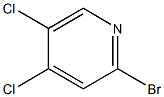 2-溴-4,5-二氯吡啶 结构式
