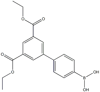3,5-二乙氧羰基苯硼酸频哪醇酯 结构式